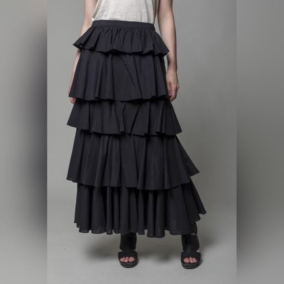 RHODE Romeo Tiered Ruffle Skirt - Picture 10 of 11